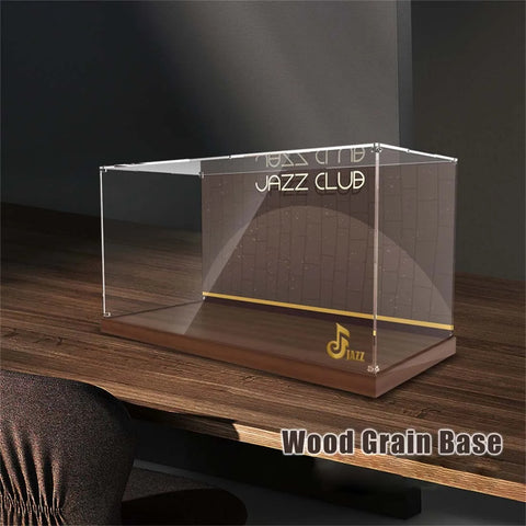 3mm Building Block Acrylic Display Box Show Case For Lego 21334 Jazz Quartet Dustproof Clear Crystal Nut Type