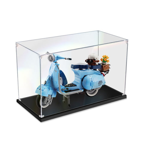 40 x 20 x 25cm 2mm 3mm  Assembly Acrylic Display Box for 10298 Vespa 125 Building Blocks Showcase Blocks Accessories No Glue